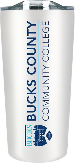 Bucks County Community College 18 oz. Soft Tumbler