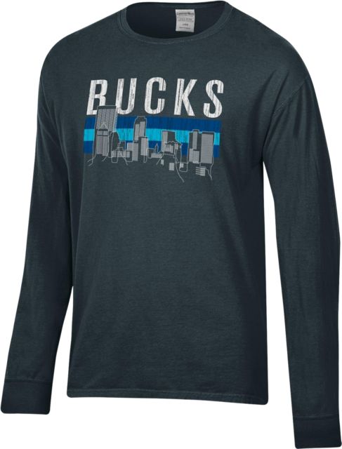 Bucks County Community College Skyline Long Sleeve T-Shirt