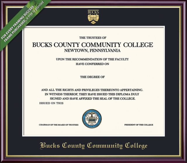 Bucks County Community College 8.5'' x 11'' Value Price