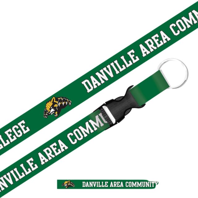 Danville Area Community College Lanyard with Buckle