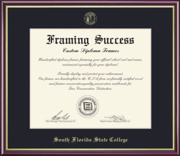 South Florida State College 8.5'' x 11'' Value Price Academic Diploma Frame