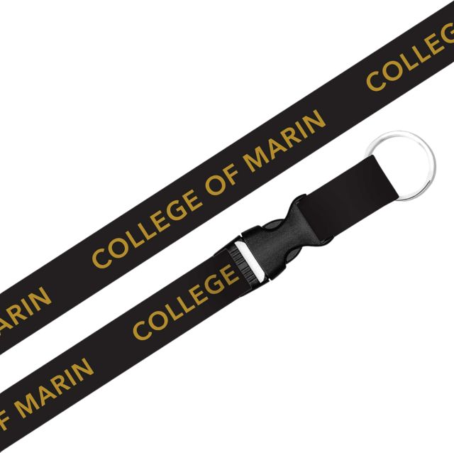 College of Marin Lanyard with Buckle