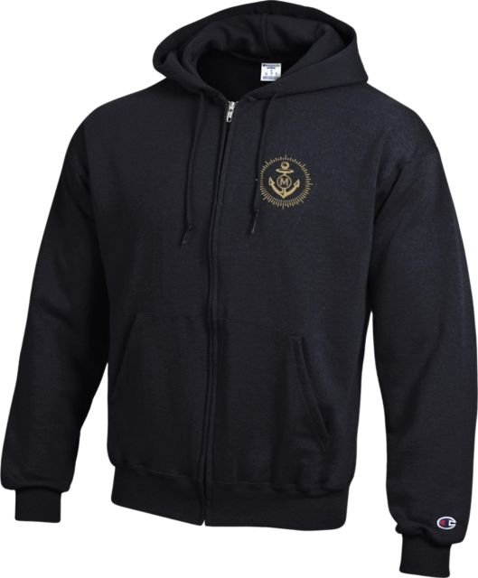 College of Marin Mariners Full Zip Hooded Sweatshirt