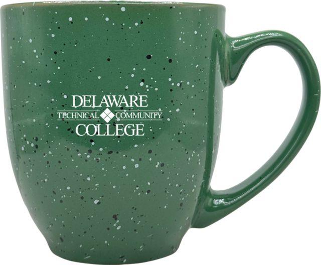 Delaware Technical Community College 16 oz. Laser Engraved Bistro Mug