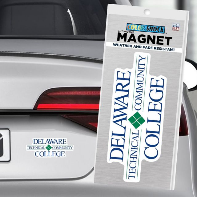 Delaware Technical Community College 4" x 4" Magnet