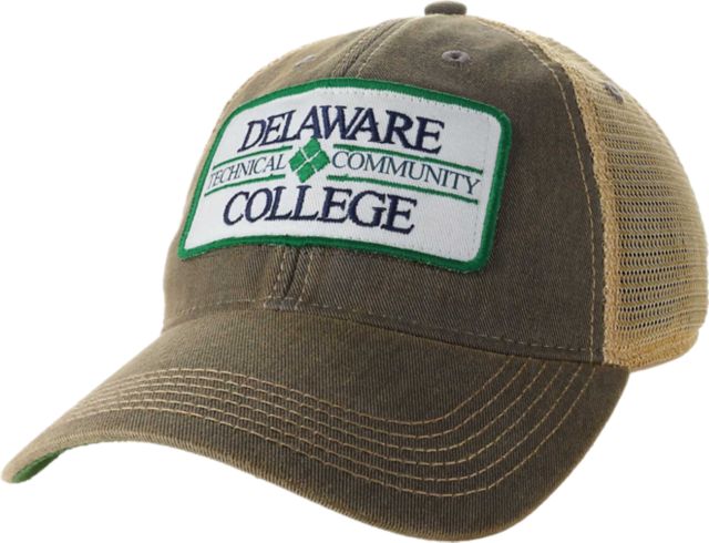 Delaware Technical Community College Patch Trucker Cap