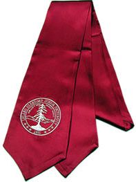 Cornell Stole of Gratitude - Red with Seal