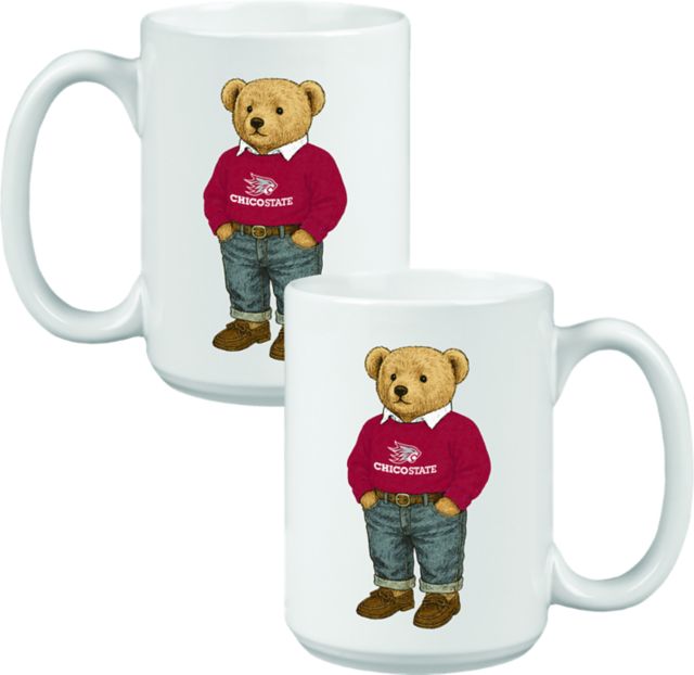 California State University Chico 15 oz. Teddy Bear Mug
