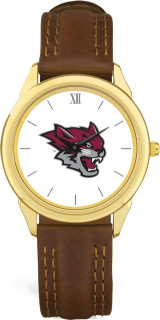 CSI Brownleather Wristwatch With  Colored Medallion - ONLINE ONLY