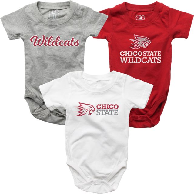 California State University Chico Infant Bodysuit 3-Pack