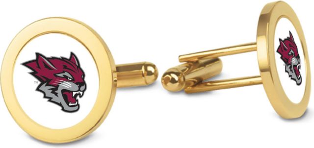 CSI Gold Cufflinks (Gift Boxed) With Colored Medallion - ONLINE ONLY