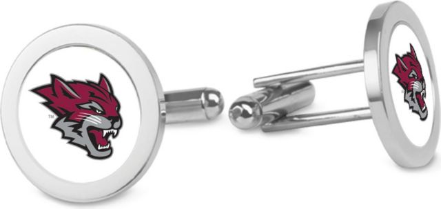CSI Silver Cufflinks (Gift Boxed) With Colored Medallion - ONLINE ONLY