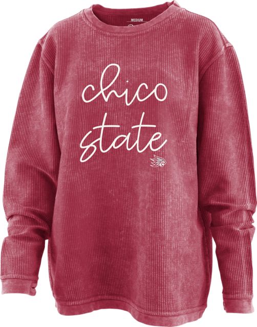 California State University Chico Women's Cord Crewneck Sweatshirt