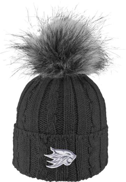 California State University Chico Women's Fur Pom Beanie