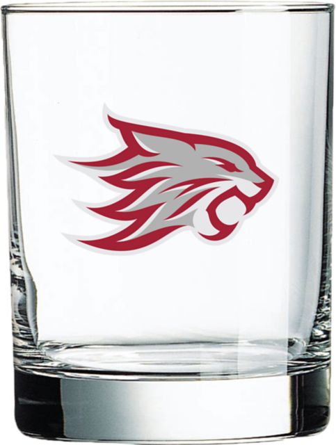 California State University Chico 14 oz. Double Old Fashioned Glass