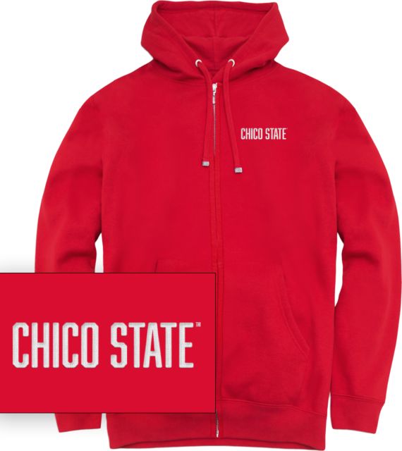 California State University Chico Chainstitch Full Zip Hooded Sweatshirt