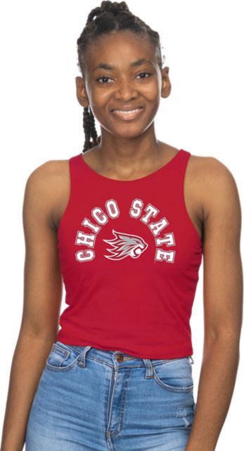 California State University Chico Women's Cropped Tank Top
