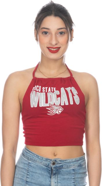 California State University Chico Women's Cropped Tank Top: California  State University, Chico State