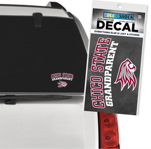 California State University Chico Grandparent Decal