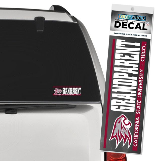 California State University Chico Grandparent Decal