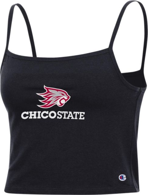 California State University Chico Women's Cropped Tank Top: California  State University, Chico State