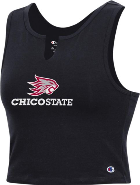 California State University Chico Women's Cropped Tank Top: California  State University, Chico State