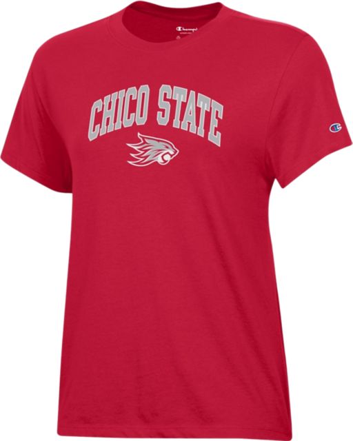 FinalFan NCAA Cal State Chico Wildcats Womens Institutional T-Shirt,  Heather Charcoal - Extra Large