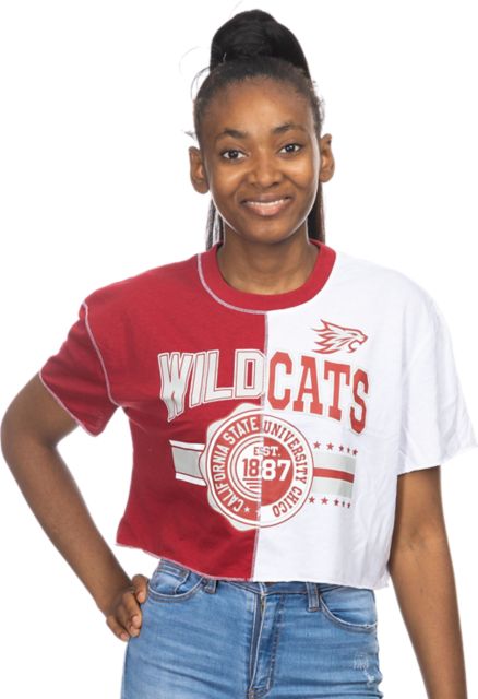 California State University Chico Women's Crop Short Sleeve T-Shirt