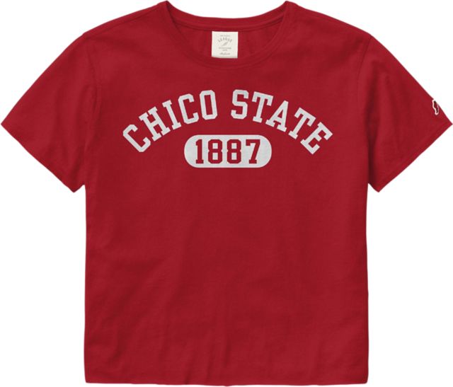 California State University Chico Women's Crop Short Sleeve T-Shirt