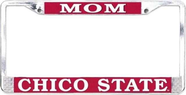California State University Chico Mom License Plate Frame
