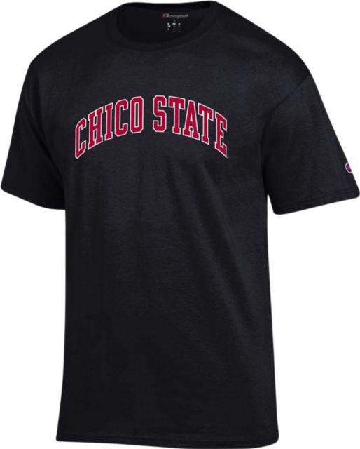 W Republic 504-163-BK2-04 NCAA Cal State Chico Wildcats Mens Football  T-Shirt, Black - Extra Large 