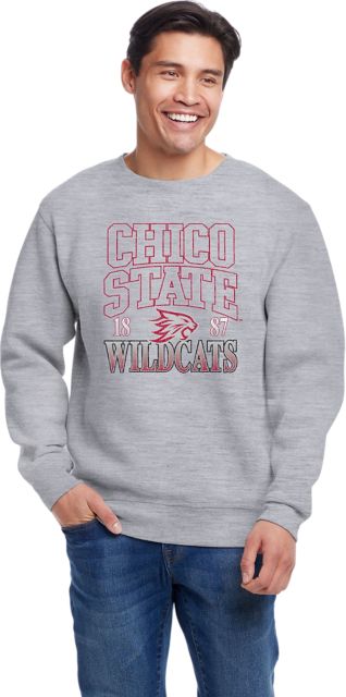 California State University Chico Peace Fleece Crewneck Sweatshirt