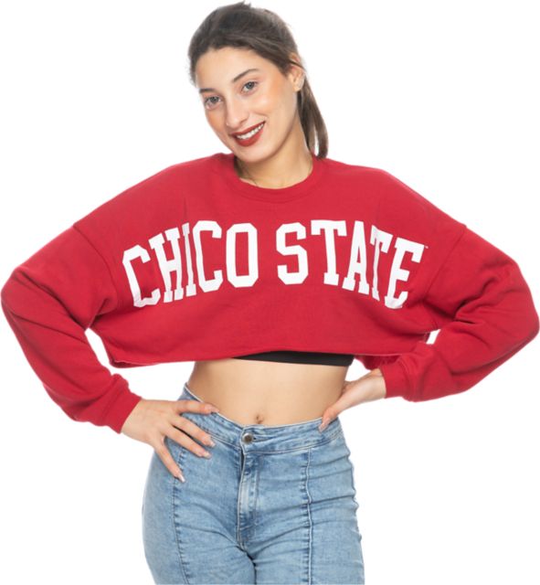California State University Chico Women's Cropped Crewneck