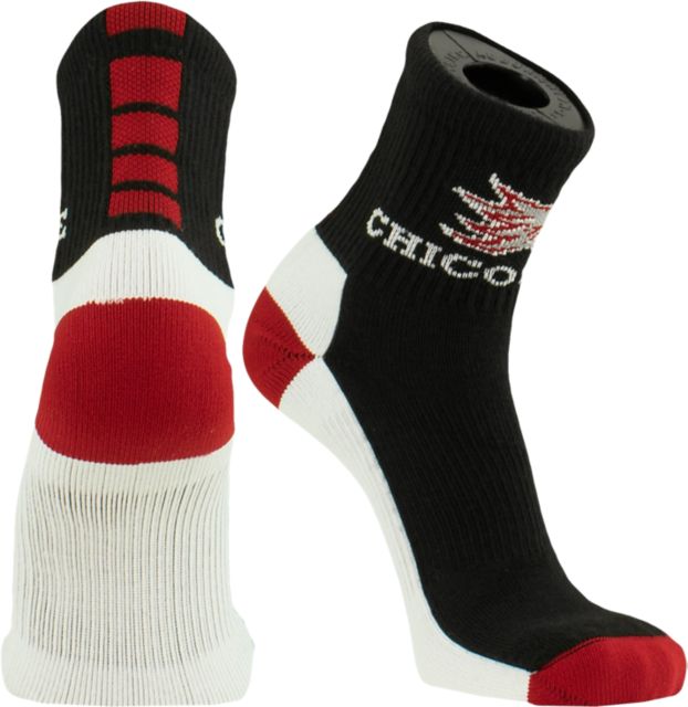 California State University Chico Quarter Cut Socks