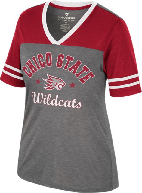 California State University Chico Women's V-Neck Short Sleeve T-Shirt