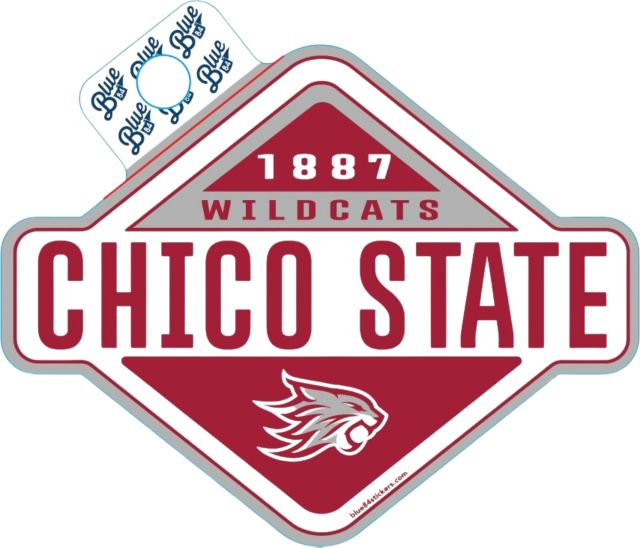 California State University Chico Full-Size Sticker