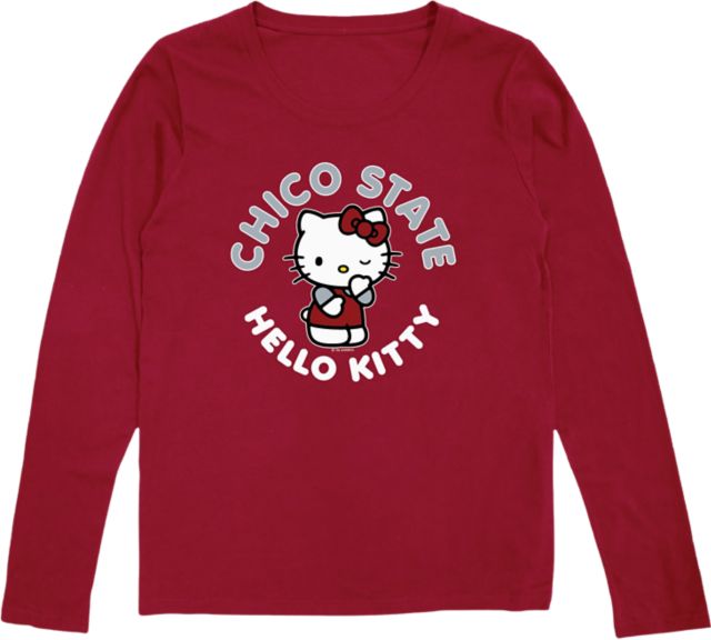 California State University Chico Hello Kitty Women's Lida Long Sleeve T-Shirt