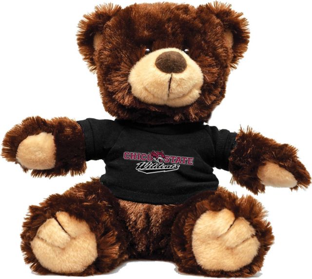 California State University Chico 12'' Plush Noah Bear - Chocolate - ONLINE ONLY