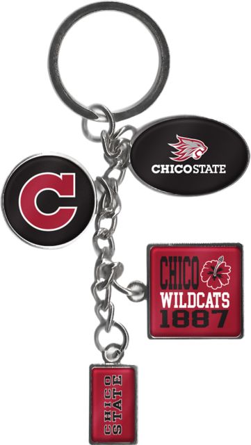 California State University Chico Dangle Keychain