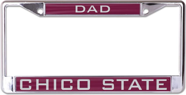 California State University Chico Dad License Plate Frame