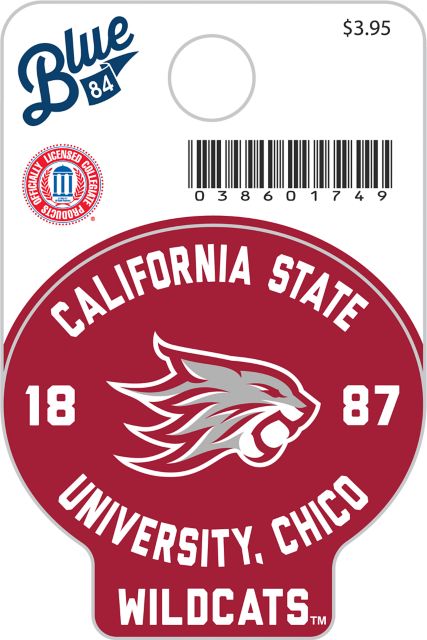California State University Chico Mini Sticker
