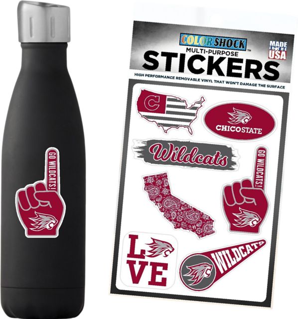 California State University Chico 7.5'' x 7.5'' Sticker Sheet