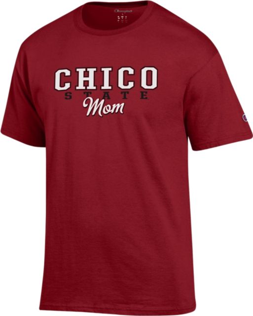 W Republic 549-163-HGY-04 California State University Chico College Mom  T-Shirt, Heather Grey - Extra Large 