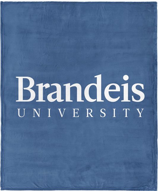 Brandeis University 46 x 60 Silk Touch Throw