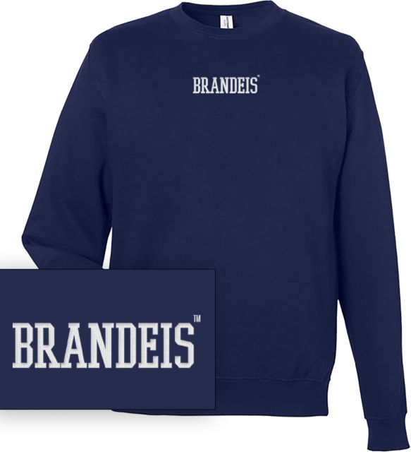 Brandeis University Chainstitch Crewneck Sweatshirt