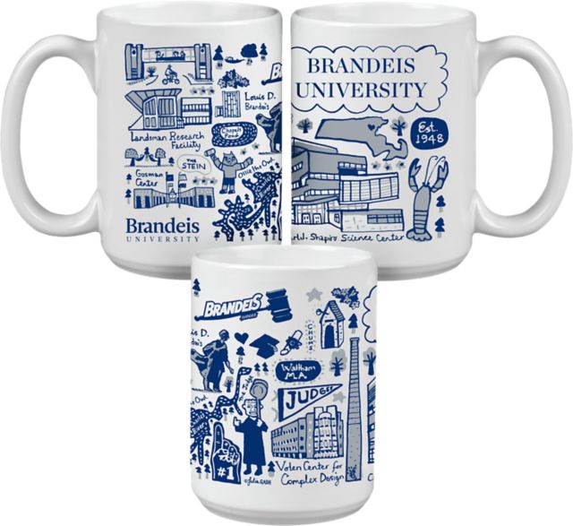 Brandeis University Julia Gash 15 oz. Mug