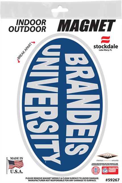 Brandeis University 3.5 x 5.5 Oval Magnet