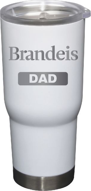 22 oz White Stainless Steel Tumbler Dad