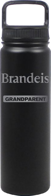 24 oz Matte Black Stainless Steel Water Bottle Grandparent
