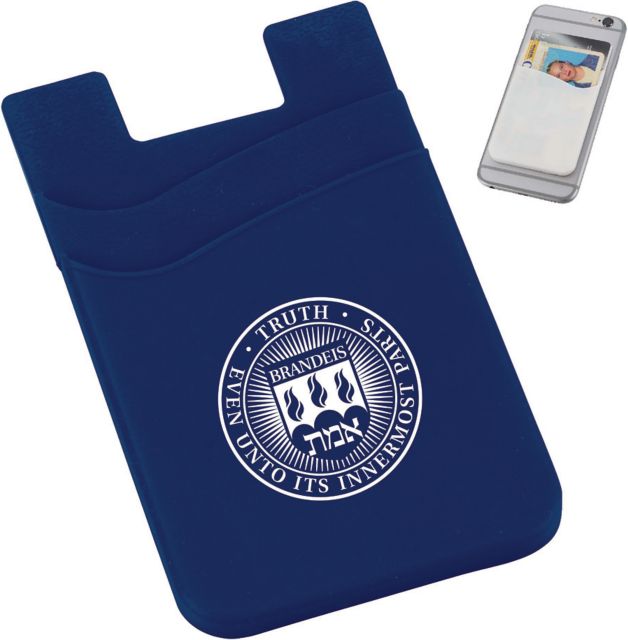Brandeis University Silicone Card Wallet